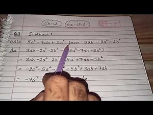 Q 3, Ex 12.2 - Algebraic Expressions - Chapter 12 - maths class 7th - NCERT