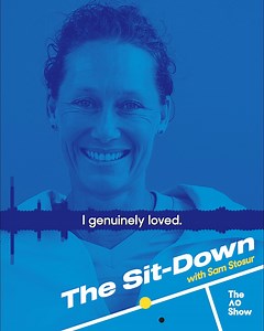 “If I could ever build a tennis court at my house, I would put the indoor clay court from Stuttgart in there.” 🧱 🏡 Backyard goals with Sam Stosur 🎧 iheart.com/podcast/1300-the-ao-show-106540123/ | Australian Open