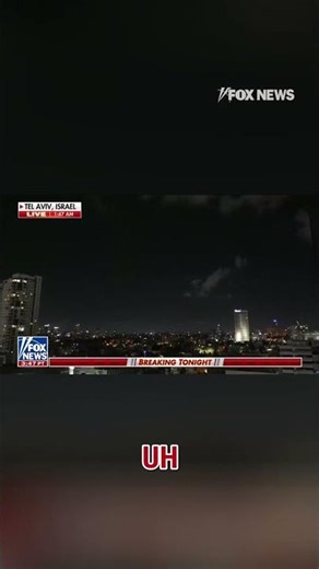 BREAKING: Israel detects ballistic missile after Trump 'double-sided ceasefire' announcement #shorts