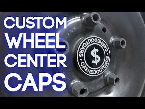 Making Custom Wheel Center Caps!