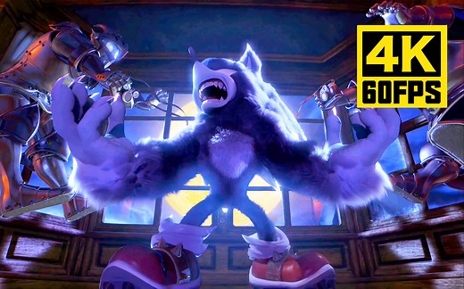 【4K60帧】2008年动画短片《索尼克释放：刺猬之夜》AI修复补帧画质收藏版