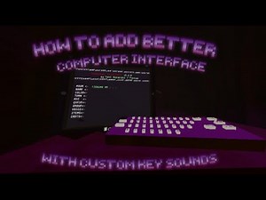 How to add a BETTER Computer Interface With CUSTOM Key Sounds To Your Gtag Copy!