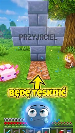 Historia o przyjaźni w Minecraft #shorts #minecraft