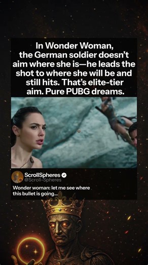 When the movie gives the random background soldier elite-tier aim - Wonder Woman (2017)