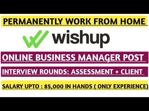 Wishup Is Hiring For Online Business Manager Post|| Jobs In Wishup || 100% Remote Jobs Profile