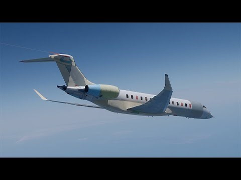 L’avion d’essais en vol de Bombardier atteint une vitesse supersonique