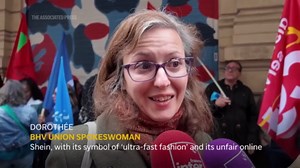 Paris department store workers protest over Shein deal