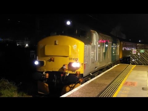 EPR 37423 & Colas 37421 - 3Q58 2112 Derby R.T.C.(Network Rail) - Newcastle 24/11/2025
