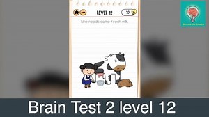 Brain Test 2 level 12 Emily's Fram Walkthrough Solution | Brain Test 2 Gameplay