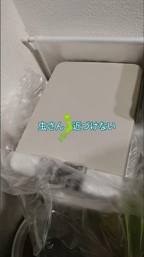 コバエを寄せ付けない仕組み🍃#ビニール #はめ方 #虫嫌いのゴミ箱