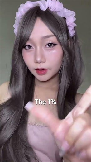 Too lazy to do makeup everyday #makeuptransformation #makeuptransition #koreanmakeup #wonyoungism