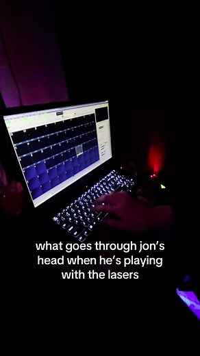 Understanding Jon's Laser Play at Raves