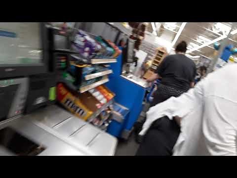 Self Checkout at Walmart