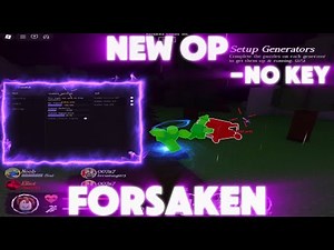 Forsaken Script Roblox NO KEY - (Auto Generators, Infinite Stamina, ESP, Aimbot)