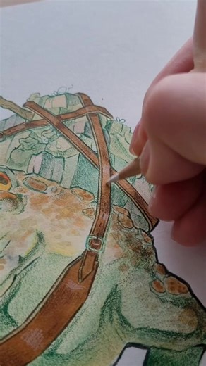 Detailed Frog-Like Creature Drawing Process