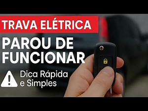 Trava Elétrica Parou de Funcionar? Veja Como Resolver em Minutos!