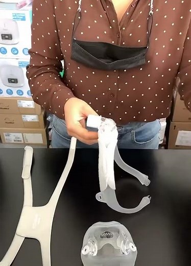 How to assemble Philips Respironics DreamWear Full Face CPAP/BiPAP mask? #cpapstoreusa