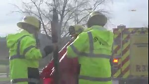 6.9K views · 58 reactions | FIRE HYDRANT CRASH CAUSES FLOODING AT...