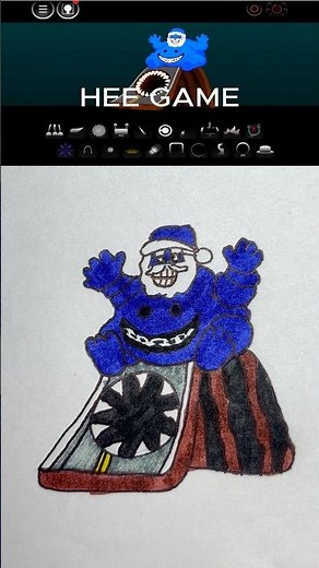 Drawing Sprunki OC Hungry Snake x Mecha Titan Hellish Nanny ( Phase 1 to 76)#incredibox #sprunki