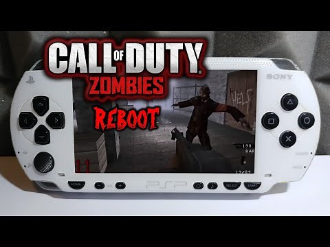 PSP Call Of Duty Zombies Homebrew Rebooted!
