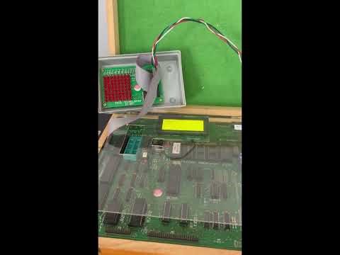 LED Matrix Interfacing using 8085 Microprocessor