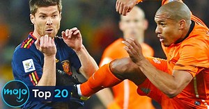Top 20 Craziest Football Fouls Ever | Videos on WatchMojo.com