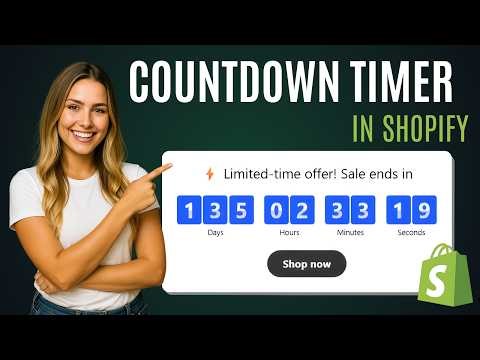 How to Add Countdown Timer in Shopify [For FREE]