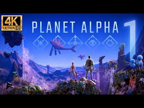 JE SUIS PERDU SUR UNE PLANÈTE ALIEN… 👽🌌 – Planet Alpha FR Gameplay 4K – Partie 1