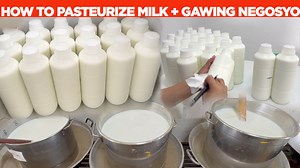 5.5K views · 29 reactions | HOW TO PASTEURIZE MILK (Step by Step) GAWING NEGOSYO! | BUSINESS IDEAS Want to be featured? Message us! 09171232117 WATCH Pinoy How To videos, LEARN and START your own Home Based Business, Food Business, Online Business and Services. | Pinoy How To | Facebook