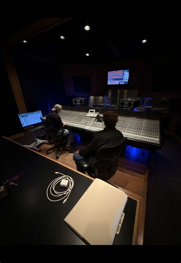 You know? Here are some moments from the studio while we were still piecing everything together. Really proud of this one. Can’t wait for y’all to hear it. Talk To Me, out Friday 🗣️