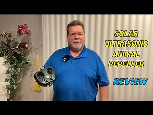 Ultrasonic Solar Animal Repeller - Review