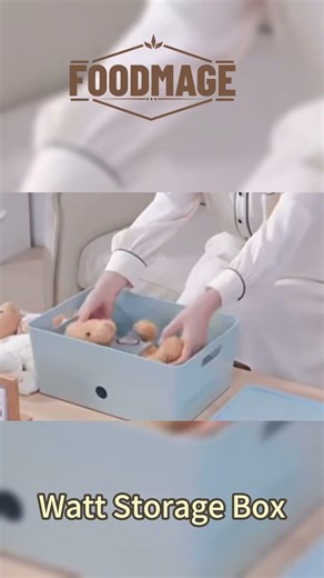 Multifunctional storage box with large capacity, #OrganizerBox #HouseholdGoods #KitchenOrganizer