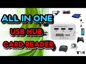 USB HUB and Card Reader All in One