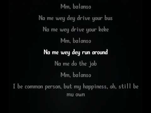 Burna boy - Common person lyrics