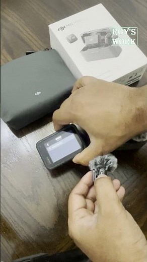 dji Mic Mini with Gopro | Connect dji mic with GoPro 12 & higher #djimicmini #gopro