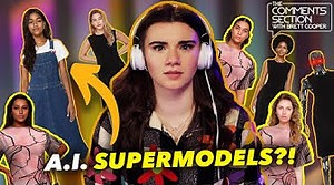 48K views · 1.6K reactions | Fashion Models Went From Unrealistic To Inhuman. Literally. | The Comments Section | Facebook