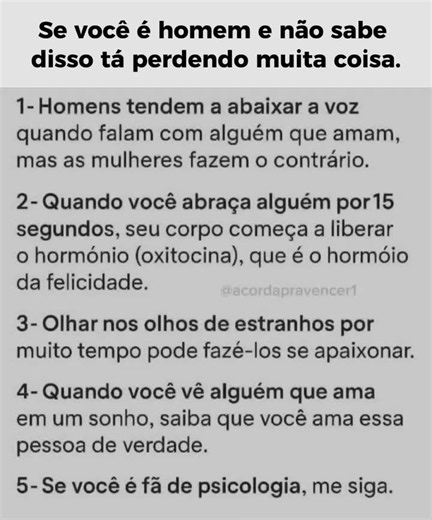 Se você é homem e não sabe disso tá perdendo muita coisa....