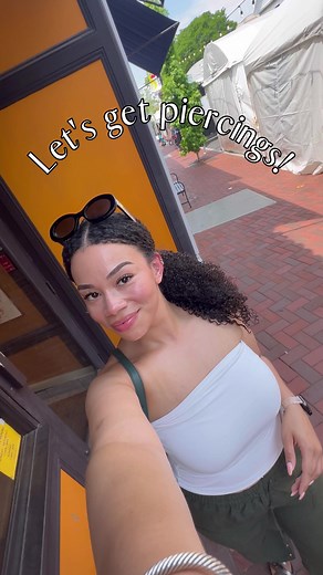 Rowan Ear Piercing Experience in Westport, CT