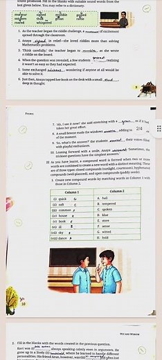 Class 8 English Poorvi Chp 1 The Wit That Won Hearts | Complete Exercise Solved | Let us Learn |