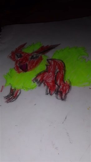 flareon Pokemon drawing🔥🔥🔥🔥 Pokemon #pokemon