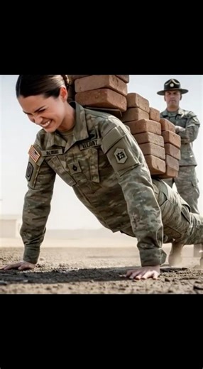 💪 Extreme Boot Camp Challenge: Female Soldier Push-Ups in Mud! #FemaleSoldiersTraining