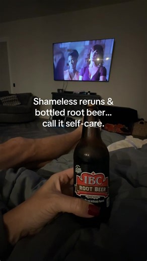 Not all self-care is bath bombs. Sometimes it’s IBC   Fiona’s bad decisions. 🙃 #shamelessus #relateable #rootbeer #funnymomcontent #selfcare