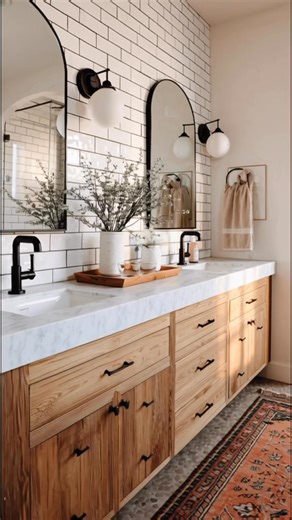 From the moment you walk in, every space feels connected – calm tones, natural textures, and just the right hint of color. This modern farmhouse proves that cohesive design doesn’t mean boring – it means beautifully balanced 🤍 | Restore Decor & More