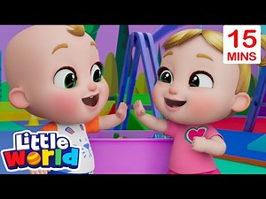 Dangers at the Daycare | Kids Songs & Nursery Rhymes by Little World - Videos For Kids