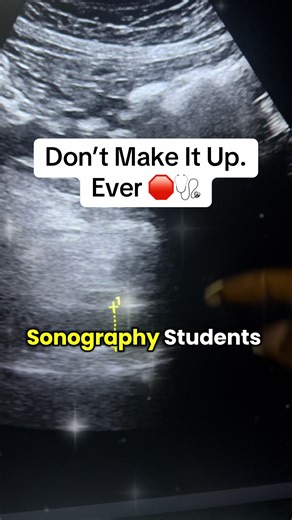 Do It Right Every Time.Ultrasound, accuracy matters more than speed. If you can’t see the organ you’re supposed to evaluate, never guess or try to create something that isn’t there. Reposition the patient, adjust your depth, sweep slower, change your angle, or ask another tech for guidance. Real professionalism is knowing when to pause and when to ask for help. Patient care depends on the images you obtain, not on how quickly you can finish the exam. Staying honest, thorough, and careful will ma