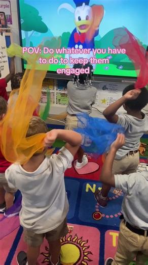 Our kids love music and movement with objects! Some of our classroom favorites are: ✨Scarf Dance with Donald Duck by LJB ✨Let it Go Ribbon Dance Little Movers
