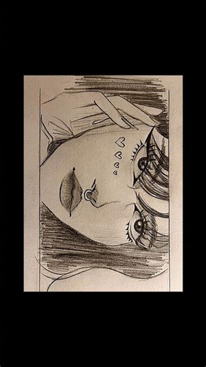 New Aesthetic Sketch ✨ | New Sketch Ideas | Aesthetic Drawing | Sketchbook Art#shorts