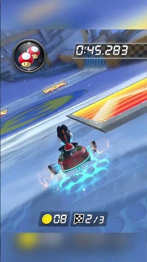 Mount Wario 150cc World Record Section 2 #mariokart #mariokart8deluxe #worldrecord #speedrun
