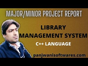 Project Report - Library Management System Project | C++ Project