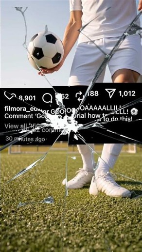He Kicked the Ball Through the Screen 💥😳